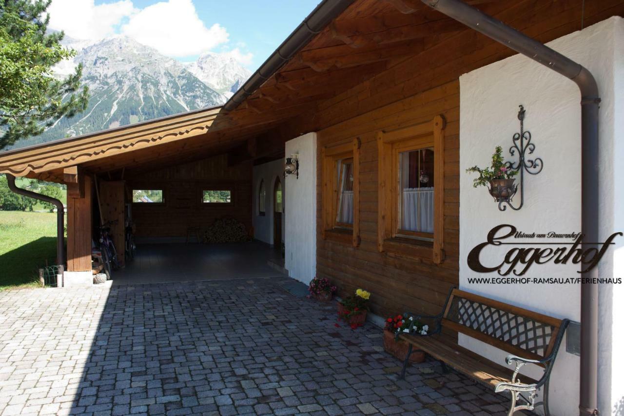 Eggerhof - Ferienhaus Ramsau am Dachstein Bagian luar foto